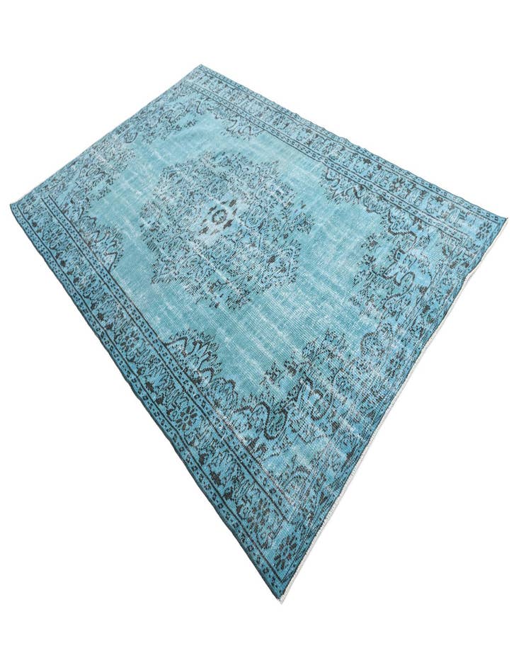 Detail image of  5' 8 x 9' 1 Ultra Vintage Wool Rug