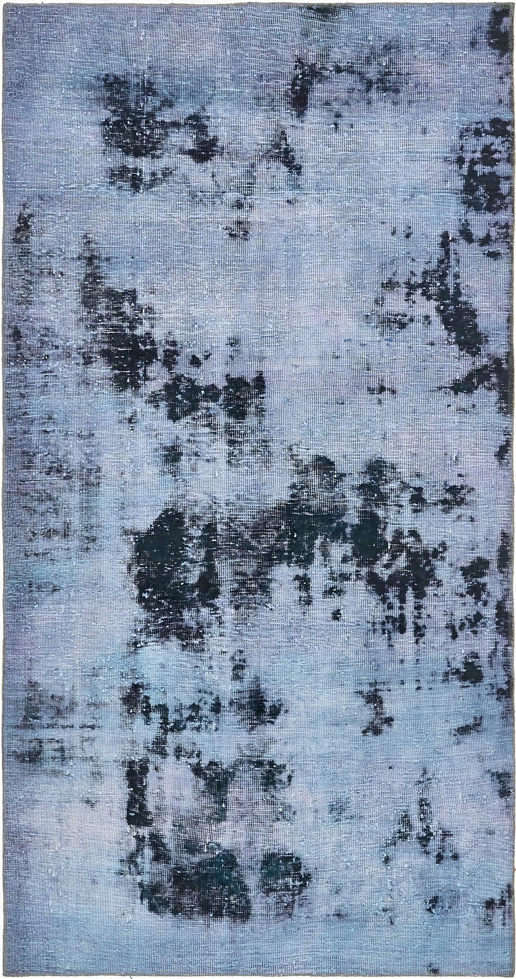  4' 9 x 9'  Hand Knotted Ultra Vintage Persian Wool Rug