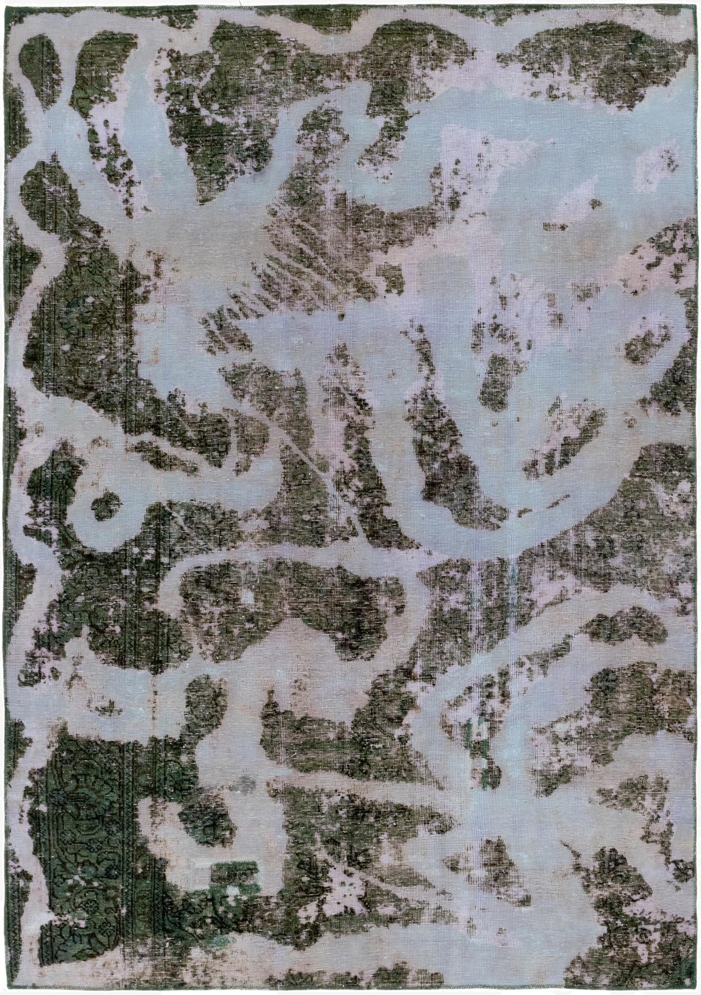  6' x 8' 10  Hand Knotted Ultra Vintage Persian Wool Rug