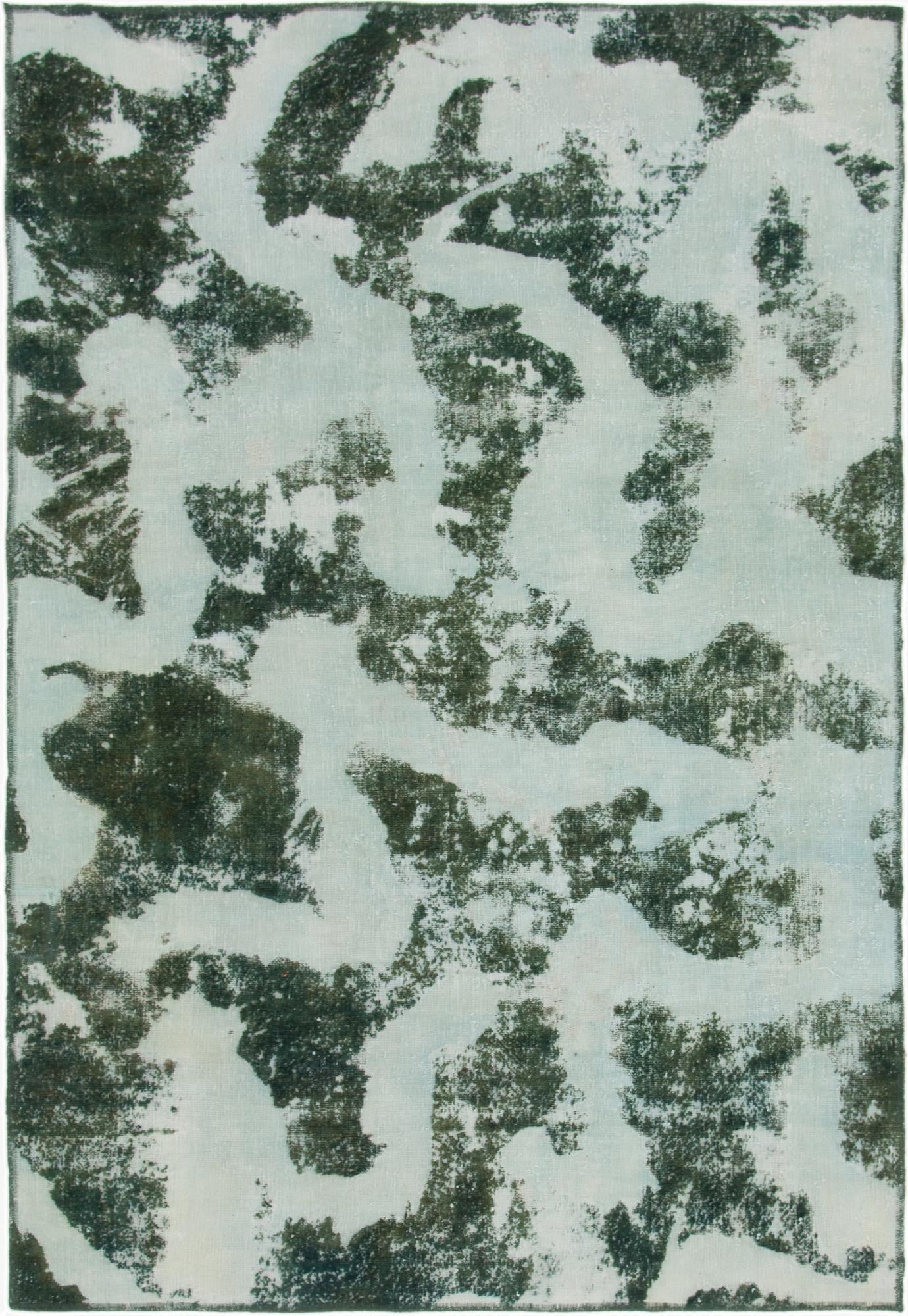  5' x 7' 8  Hand Knotted Ultra Vintage Persian Wool Rug