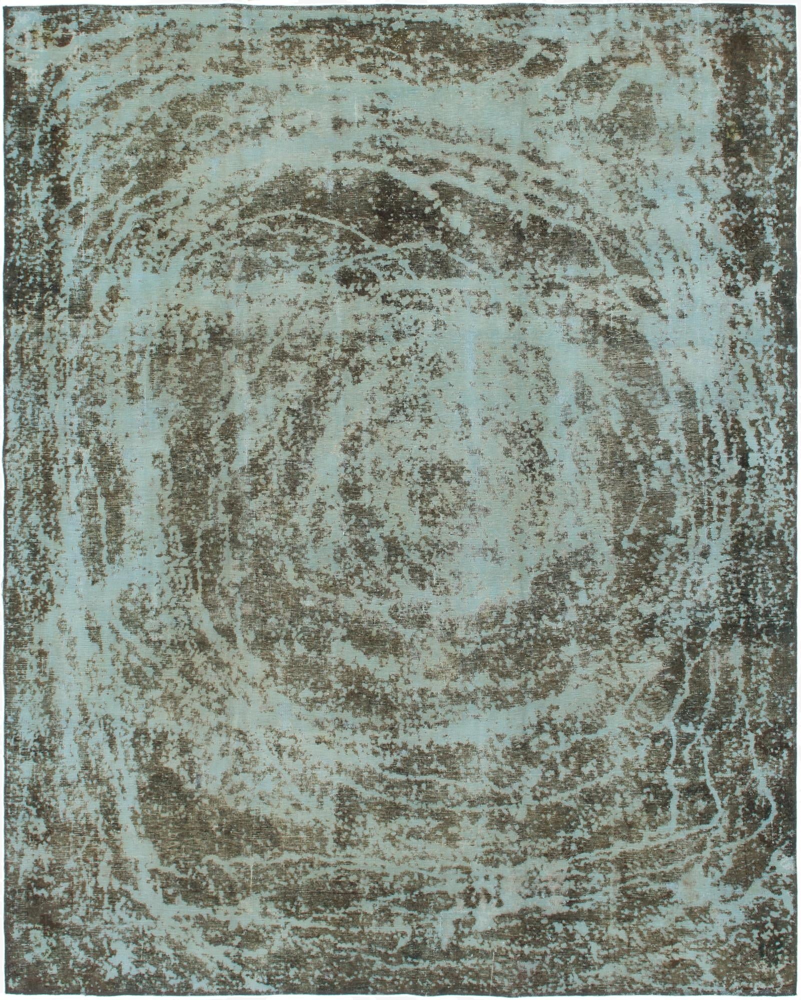  8' 10 x 11' 2  Hand Knotted Ultra Vintage Persian Wool Rug