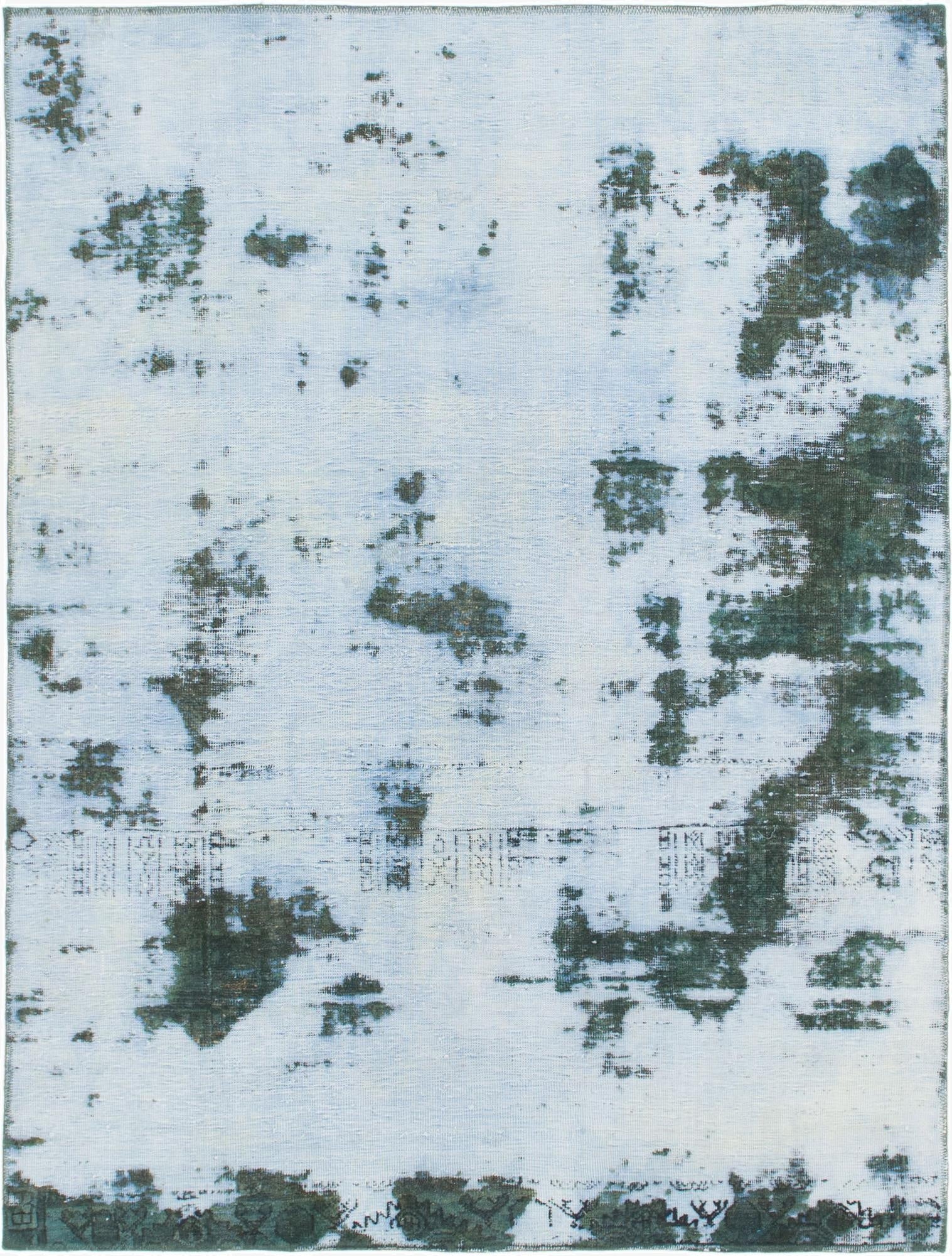  5' 5 x 7' 2  Hand Knotted Ultra Vintage Persian Wool Rug