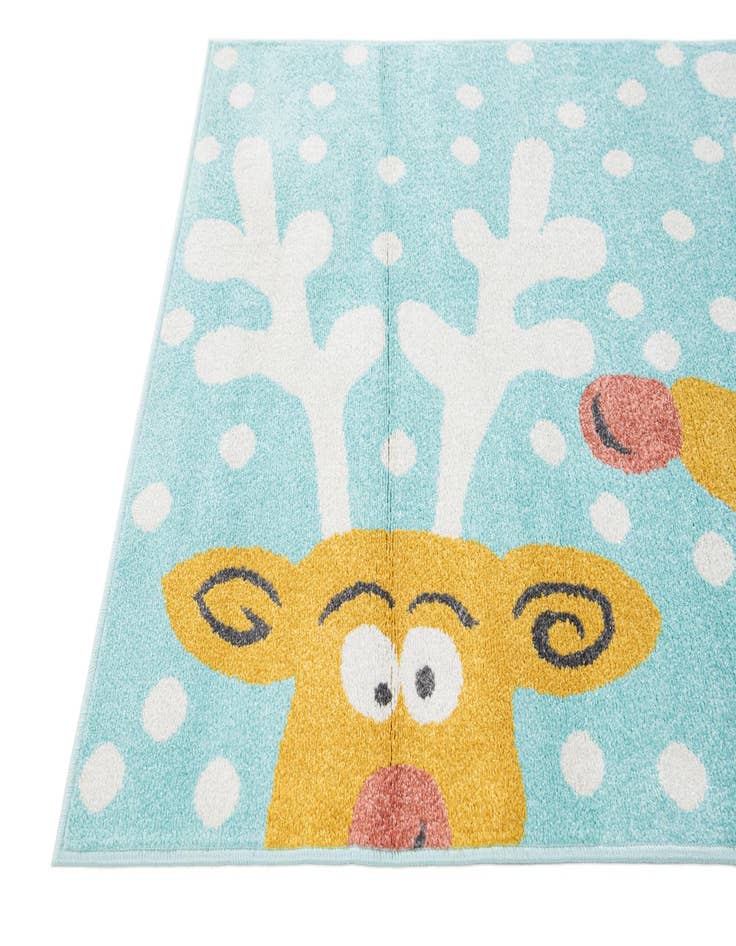 Detail image of  4' x 5' 6 Whimsy Kids Rug
