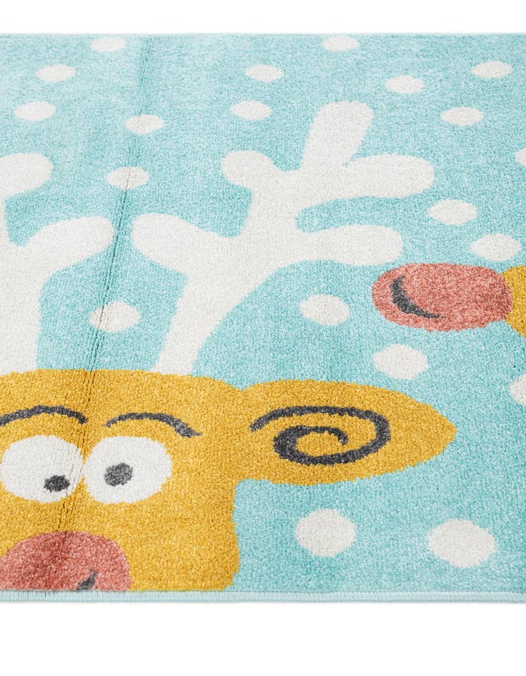 Detail image of  4' x 5' 6 Whimsy Kids Rug
