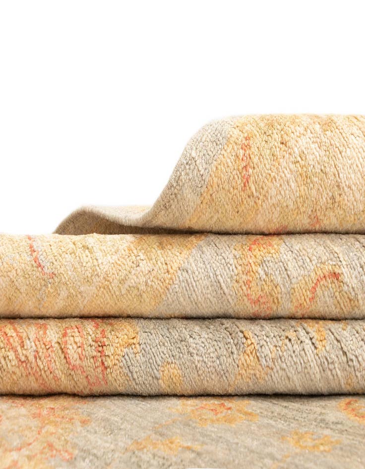 Detail image of  5' 8 x 7' 11 Ziegler Wool Rug