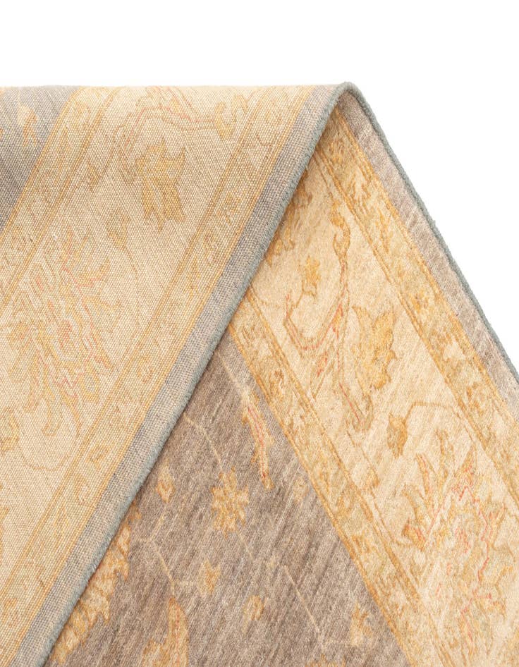 Detail image of  6' 9 x 9' 9 Ziegler Wool Rug