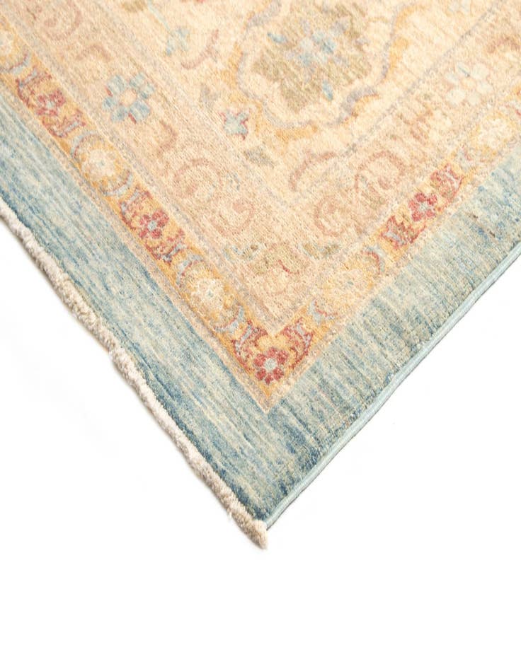 Detail image of  12' x 17' 4  Hand Knotted Ziegler Rug