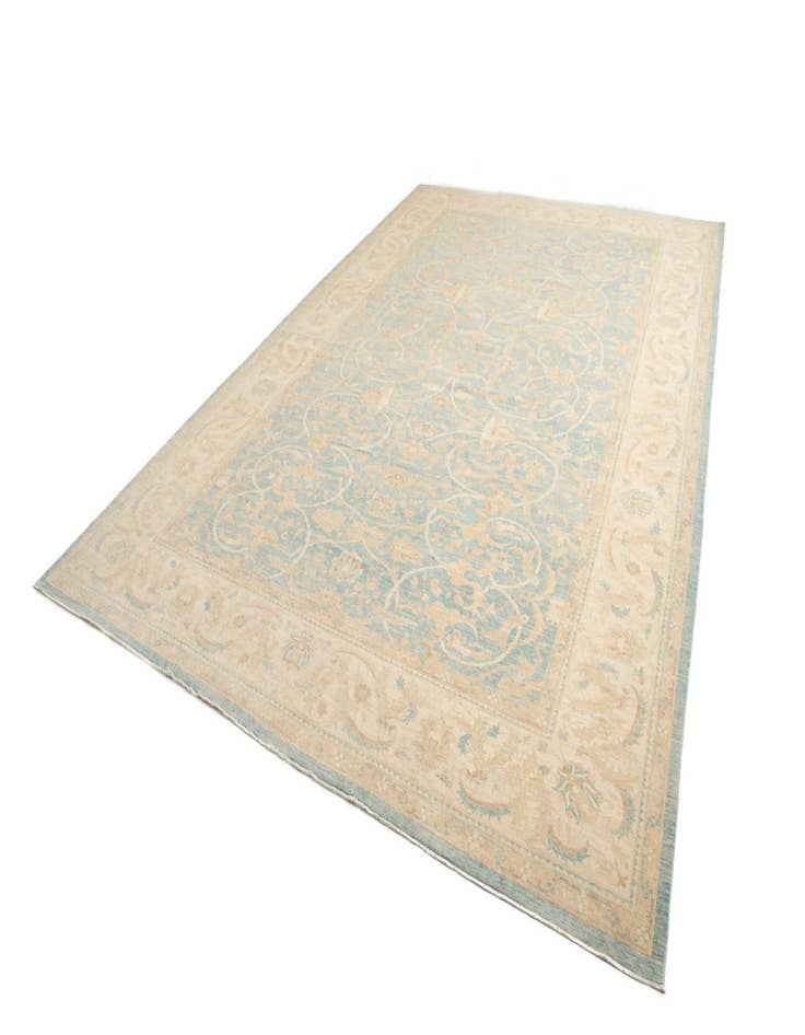 Detail image of  11' 11 x 17' 10  Hand Knotted Ziegler Rug