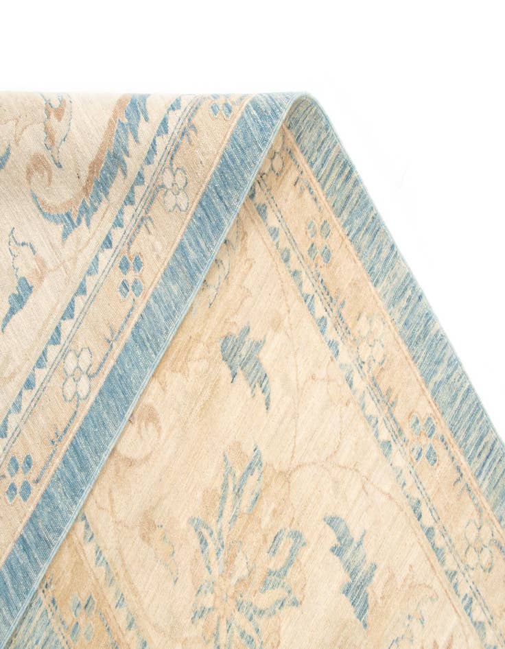 Detail image of  11' 11 x 17' 10  Hand Knotted Ziegler Rug