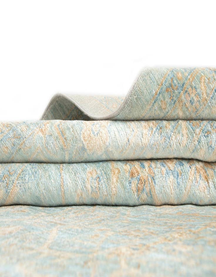 Detail image of  8' 8 x 11' 10  Hand Knotted Ziegler Rug