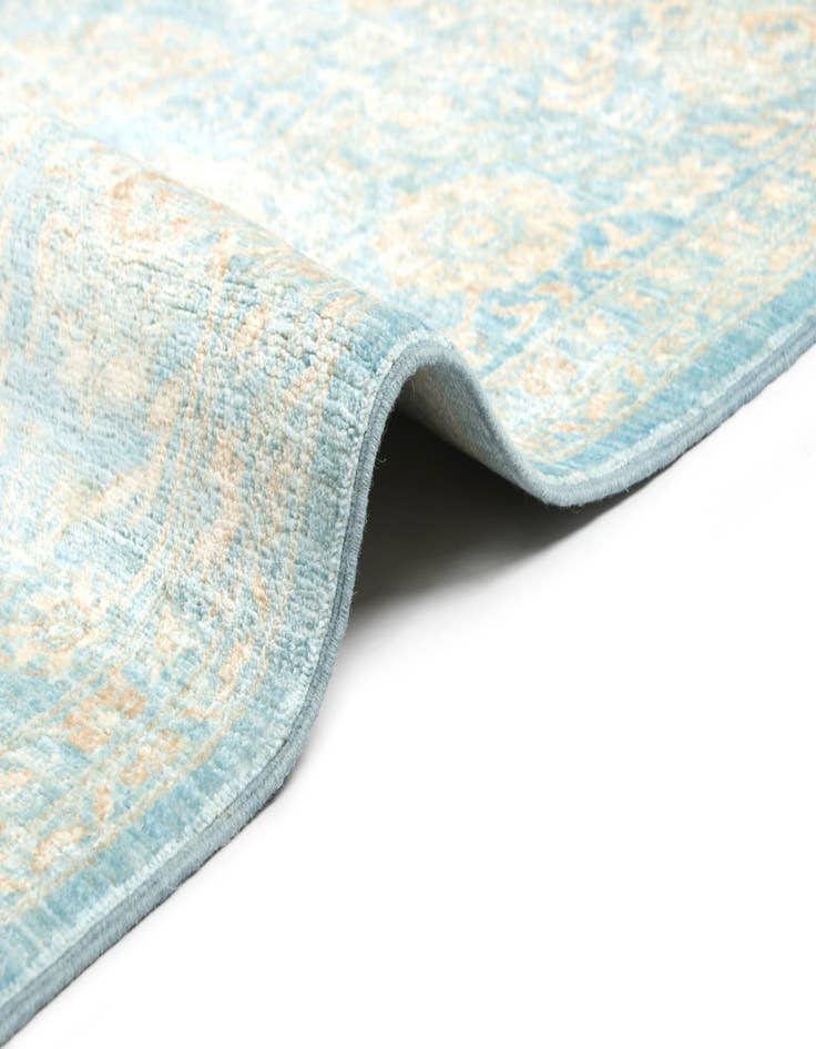 Detail image of  7' 10 x 9' 8  Hand Knotted Ziegler Rug