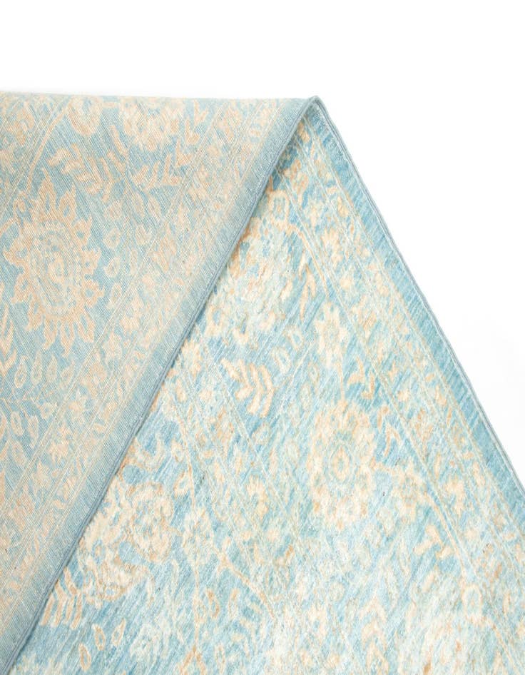 Detail image of  7' 10 x 9' 8  Hand Knotted Ziegler Rug