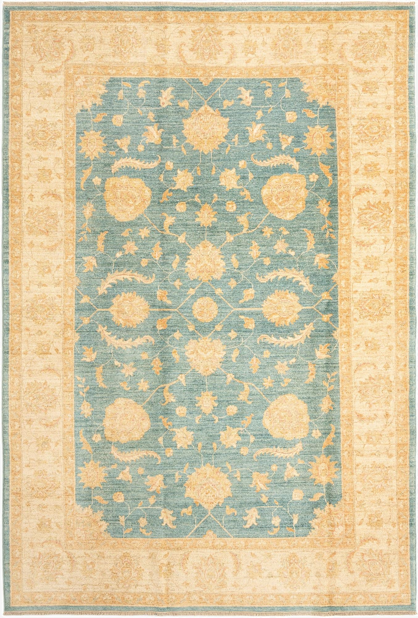  6' 8 x 9' 10 Ziegler Wool Rug