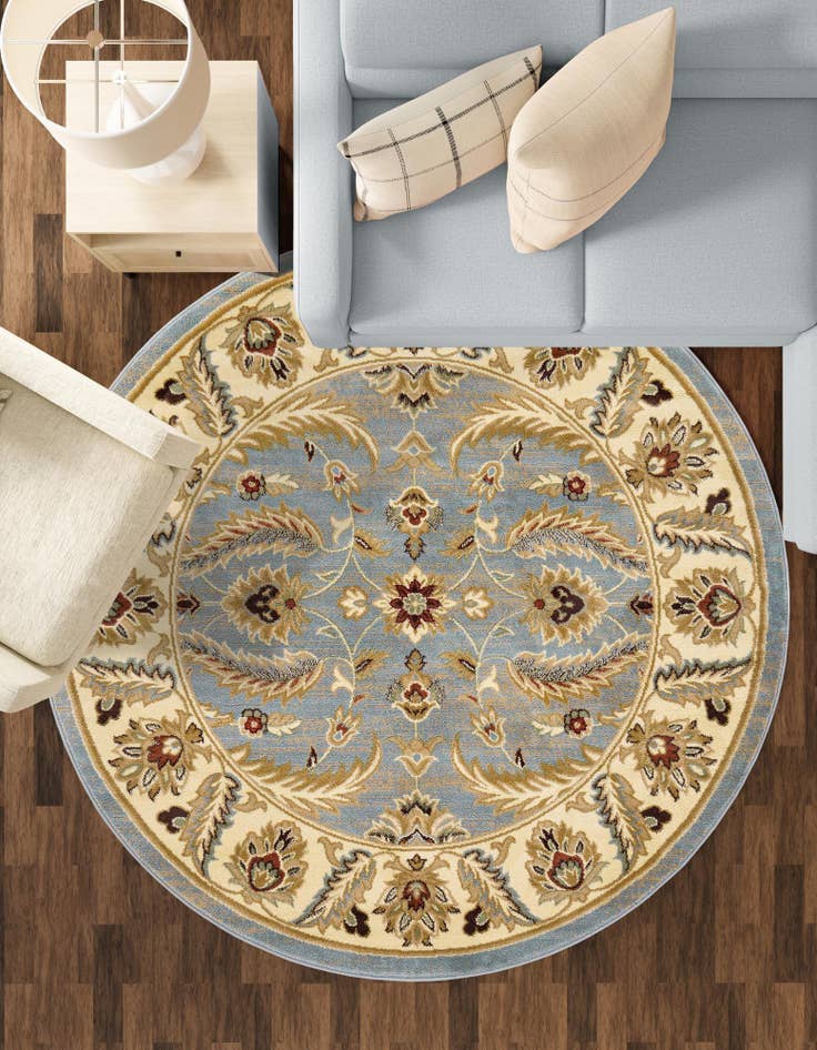 Detail image of  7' 10 x 7' 10 Aditi Round Rug
