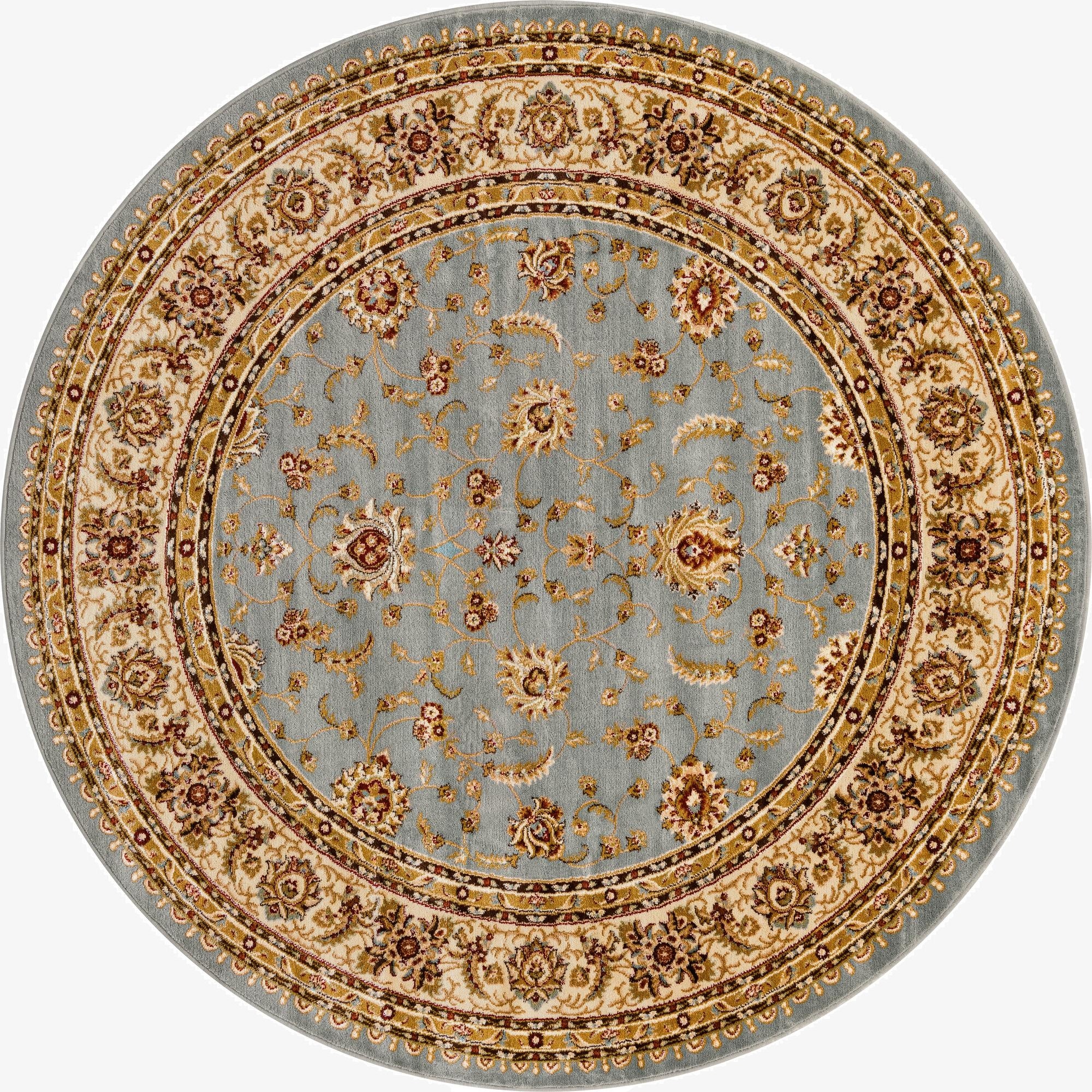  7' 10 x 7' 10 Aditi Round Rug