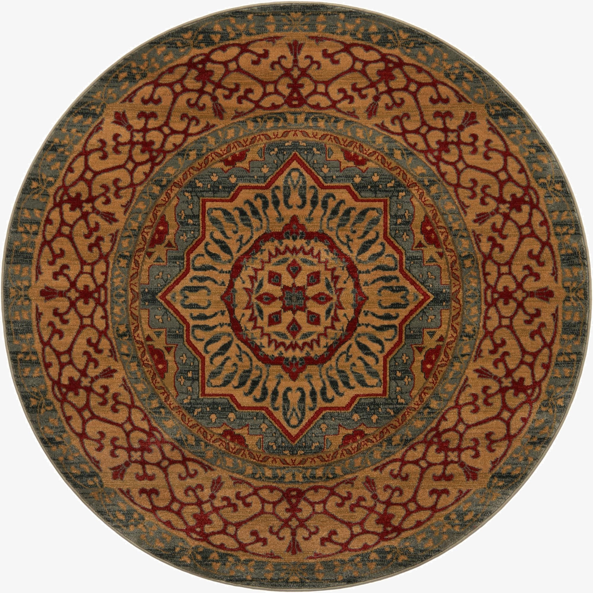 Primary image  6' x 6' Amina Round Rug