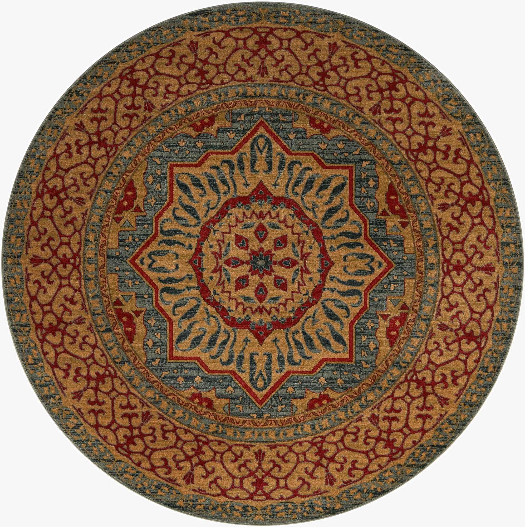  8' x 8' Amina Round Rug