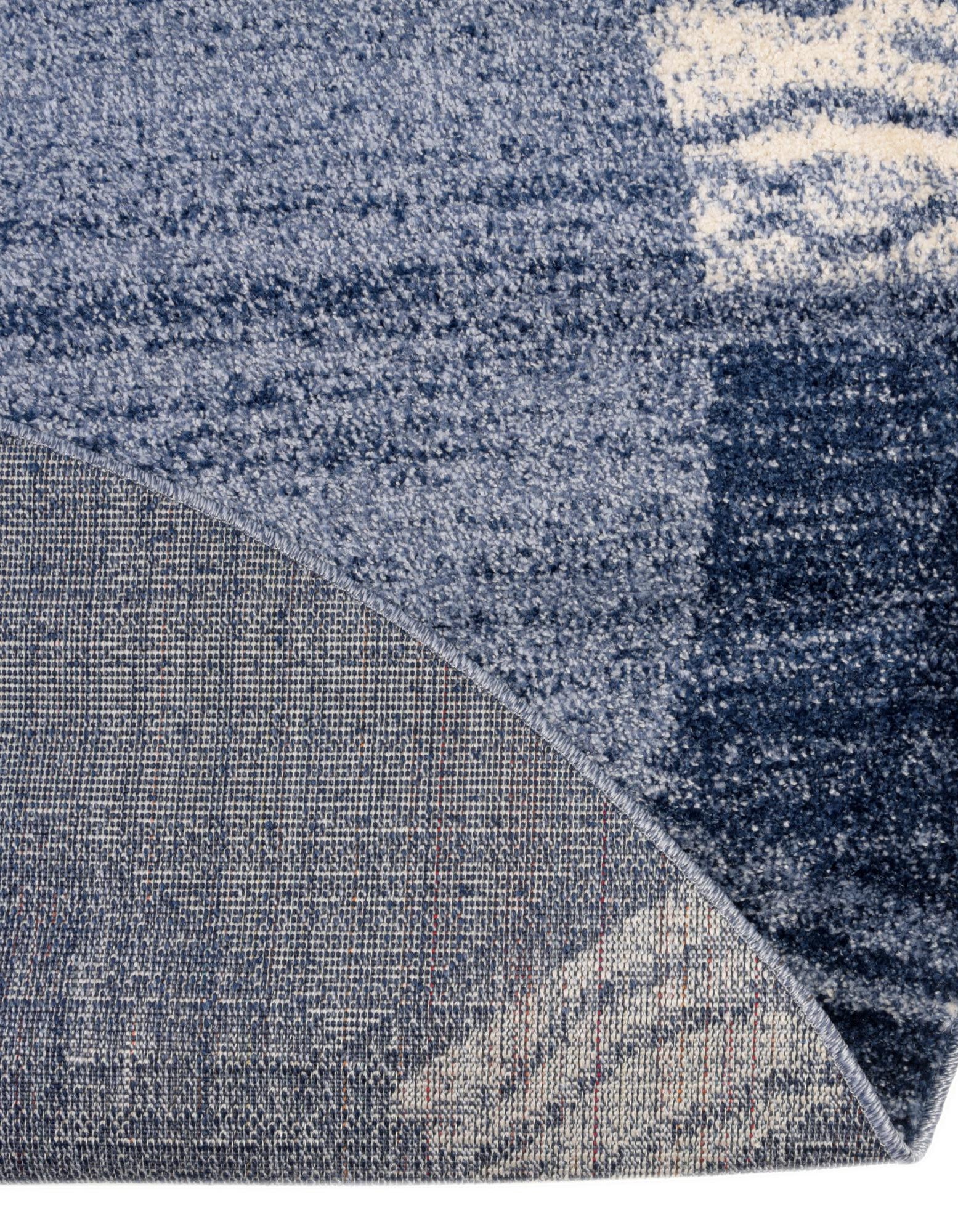 Light Blue 6' x 6' Angelica Round Rug | Rugs.com