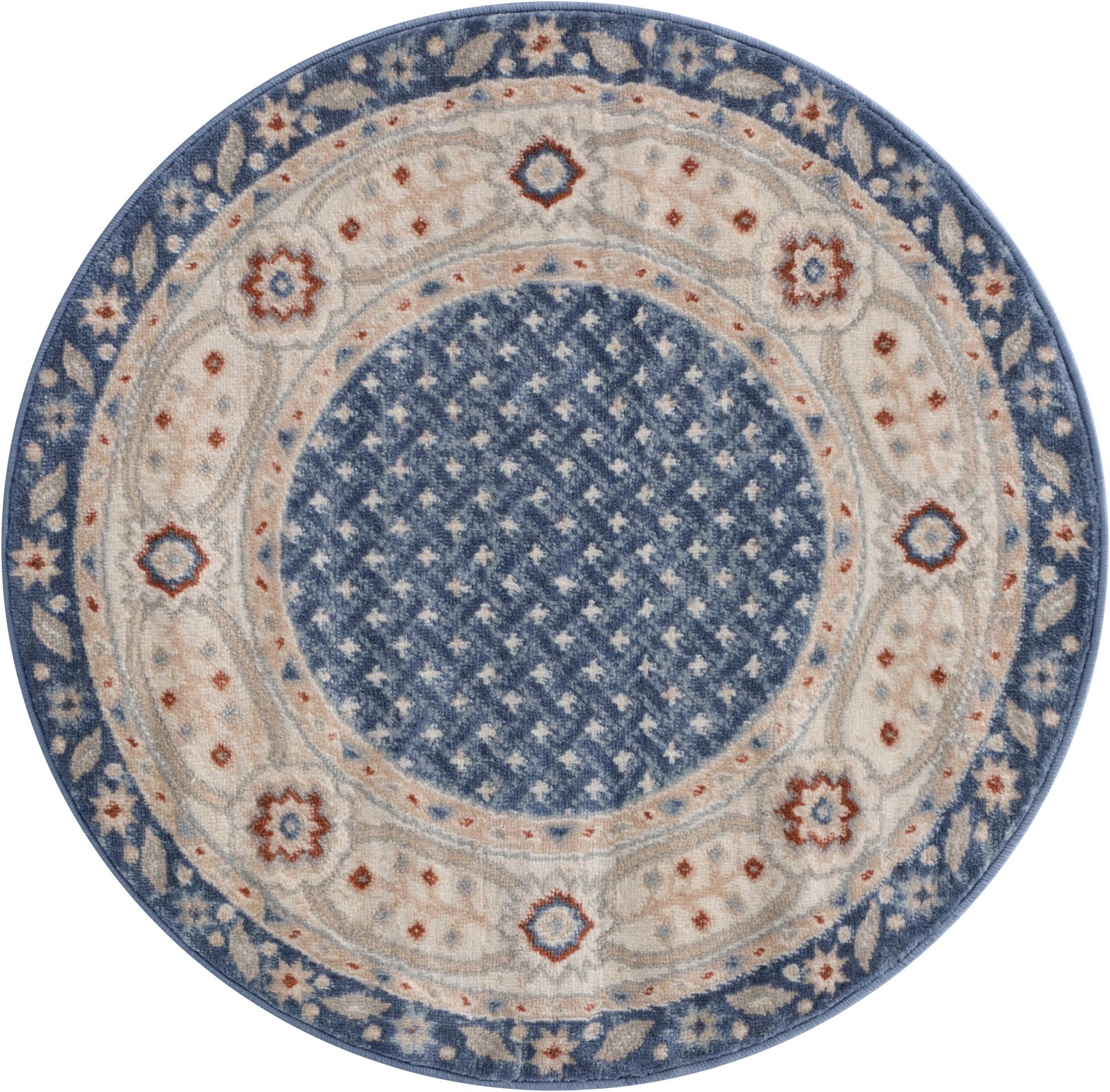 Primary image  3' x 3' Charlotte Round Rug
