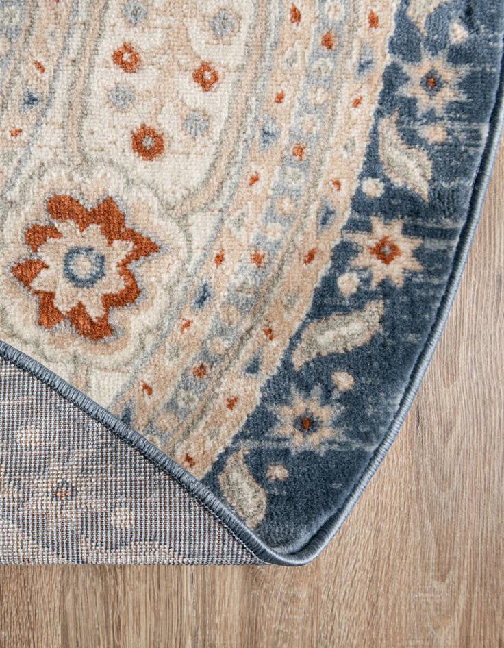 Detail image of  5' 3 x 5' 3 Charlotte Round Rug