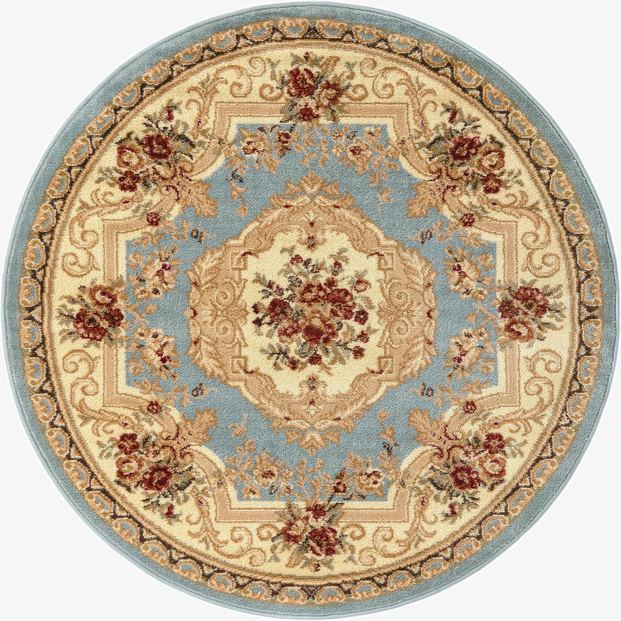  4' x 4' Chateau Round Rug