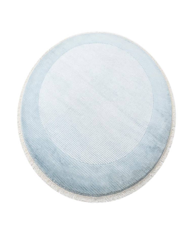Detail image of  6' 8 x 6' 8  Hand Knotted Darya Wool Round Rug