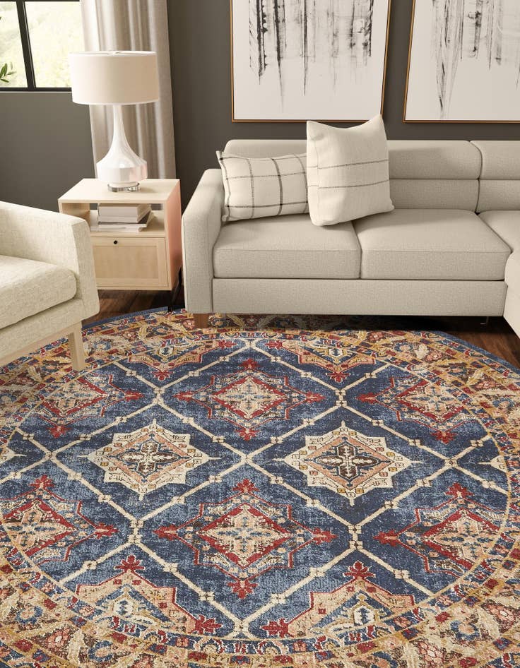 Detail image of  8' x 8' Eden Round Rug