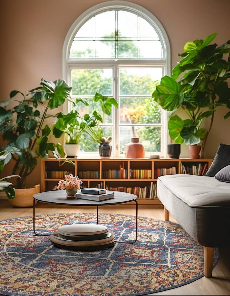 Detail image of  8' x 8' Eden Round Rug