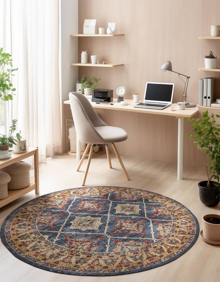 Detail image of  8' x 8' Eden Round Rug