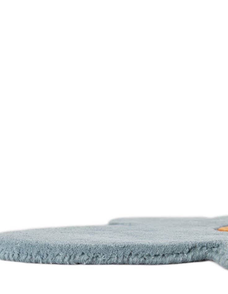 Detail image of  4' 1 x 4' 1 Happy Rugs Funky Flower Wool Round