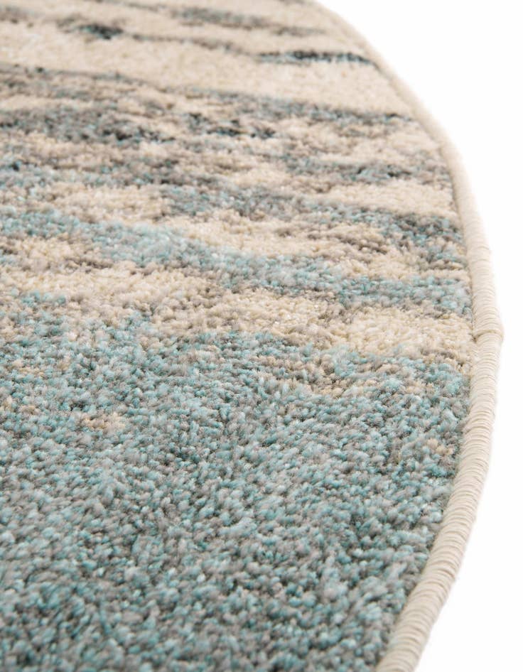 Detail image of  8' x 8'  Washable Hyacinth Round Rug