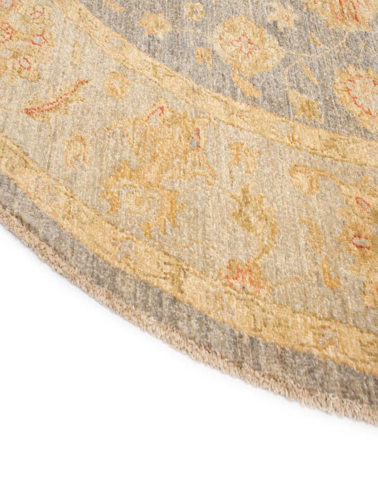 Detail image of  6' 6 x 6' 7 Kaizar Wool Round Rug