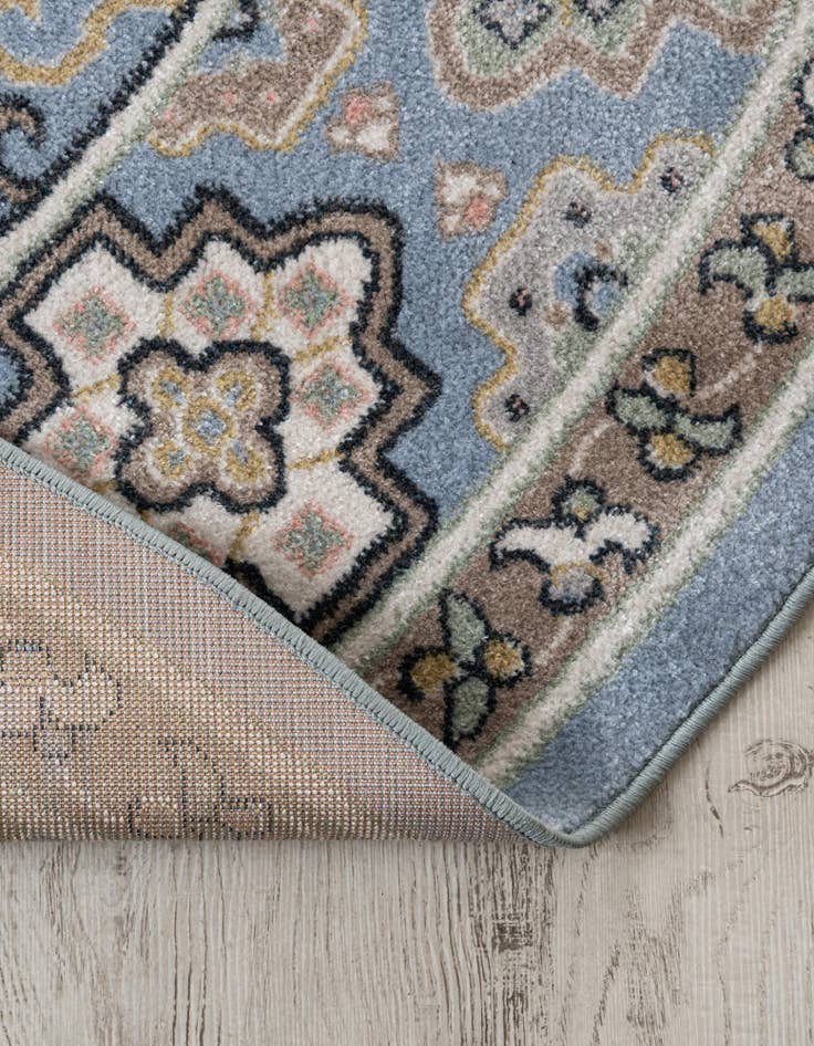 Detail image of  7' 10 x 7' 10 Kamala Washable Round Rug