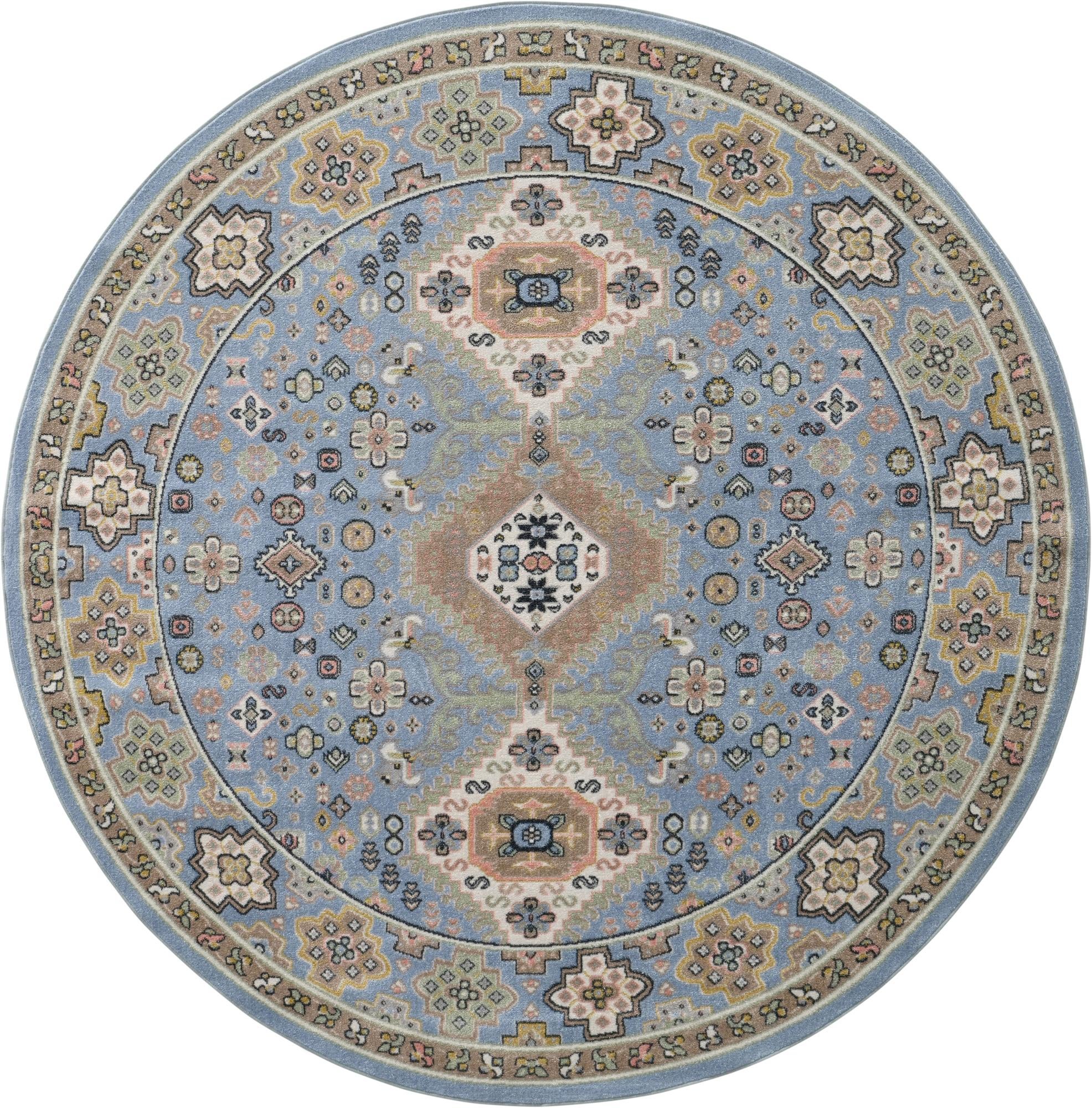 Primary image  7' 10 x 7' 10 Kamala Washable Round Rug