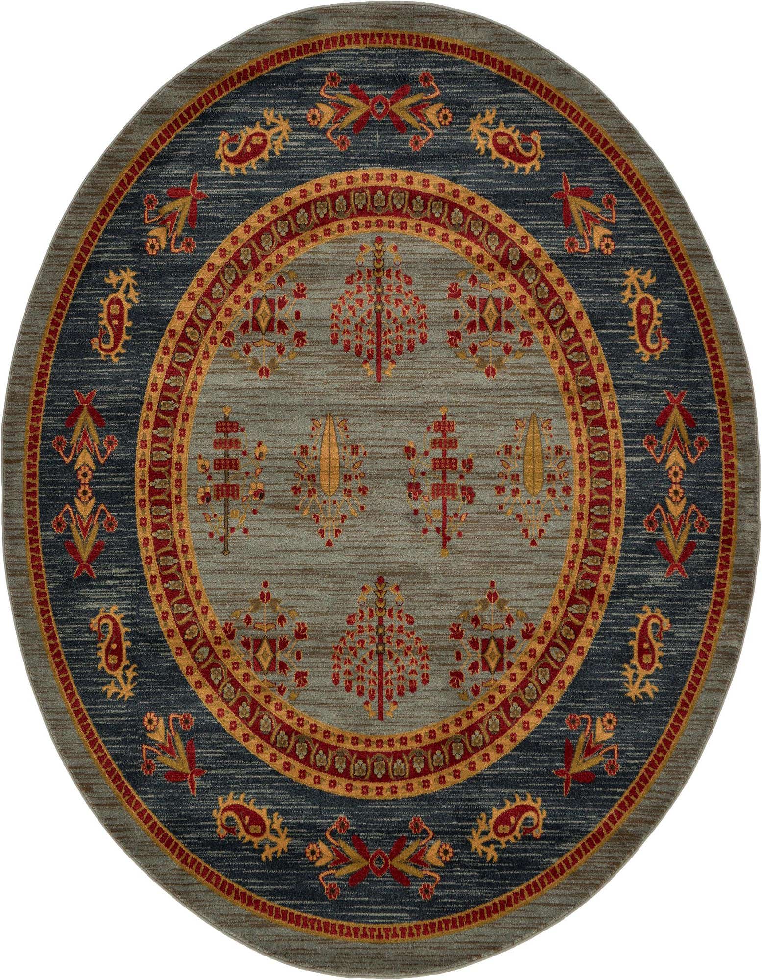 Primary image  8' x 8' Kashkuli Gabbeh Round Rug
