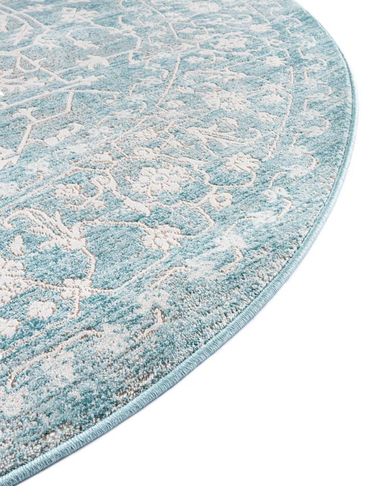 Detail image of  6' x 6' Modern Classical Round Rug