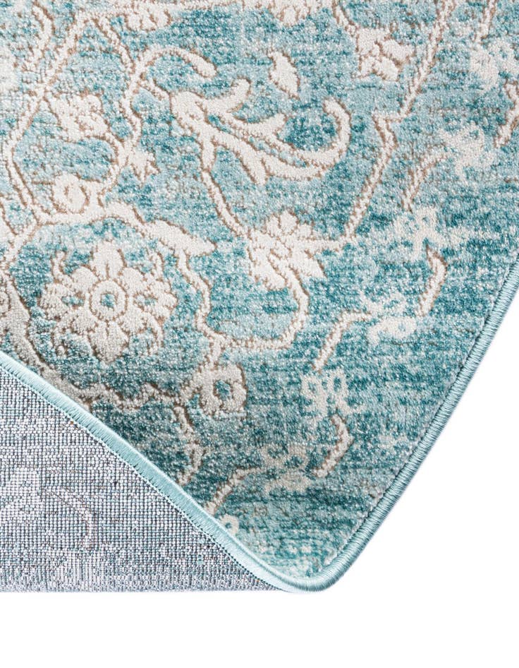 Detail image of  6' x 6' Modern Classical Round Rug