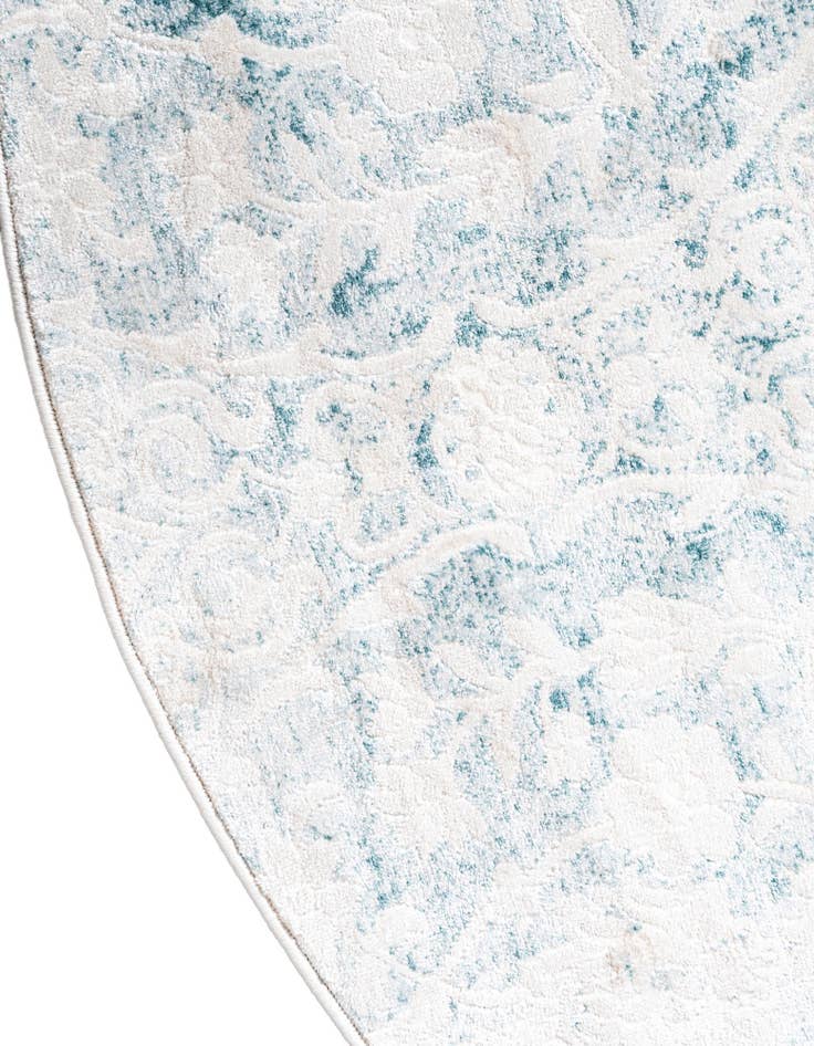 Detail image of  6' x 6' Modern Classical Round Rug