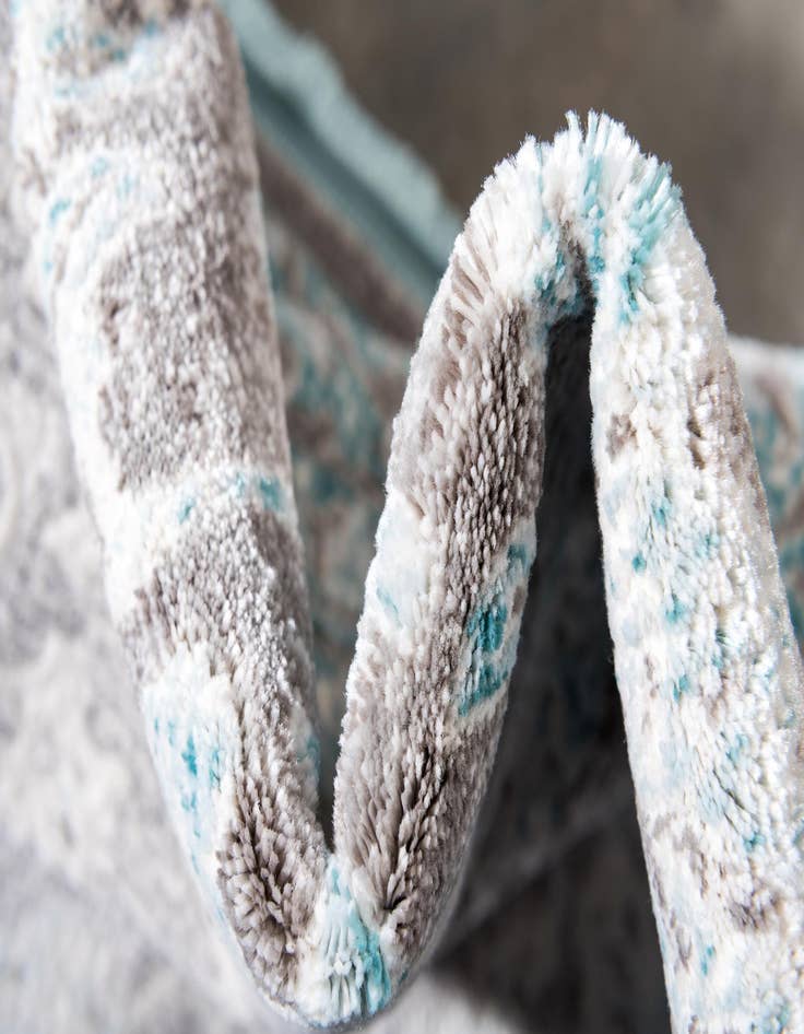 Detail image of  8' x 8' Modern Classical Round Rug