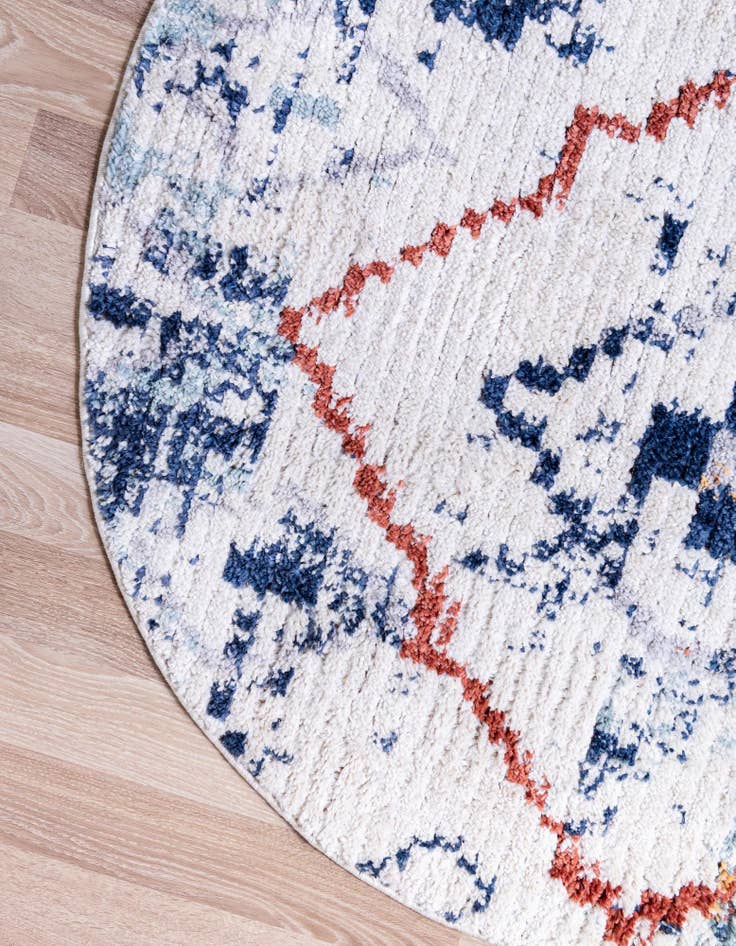 Detail image of  4' x 4' Morocco Round Rug