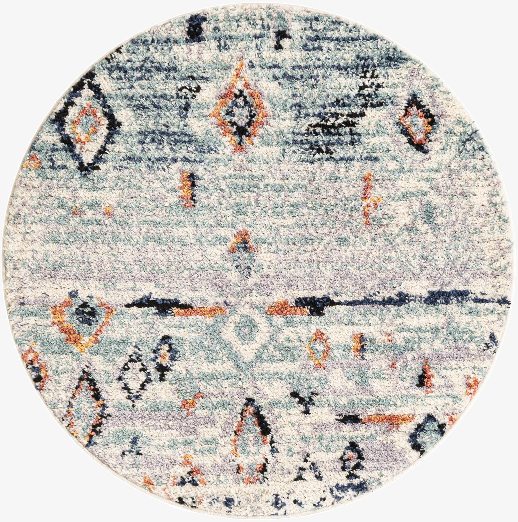  4' x 4' Morocco Round Rug