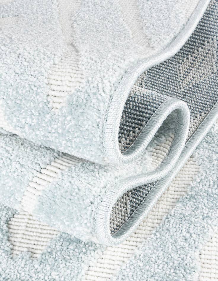 Detail image of  8' x 8'  Washable Sabrina Soto Ella Indoor / Outdoor Round Rug