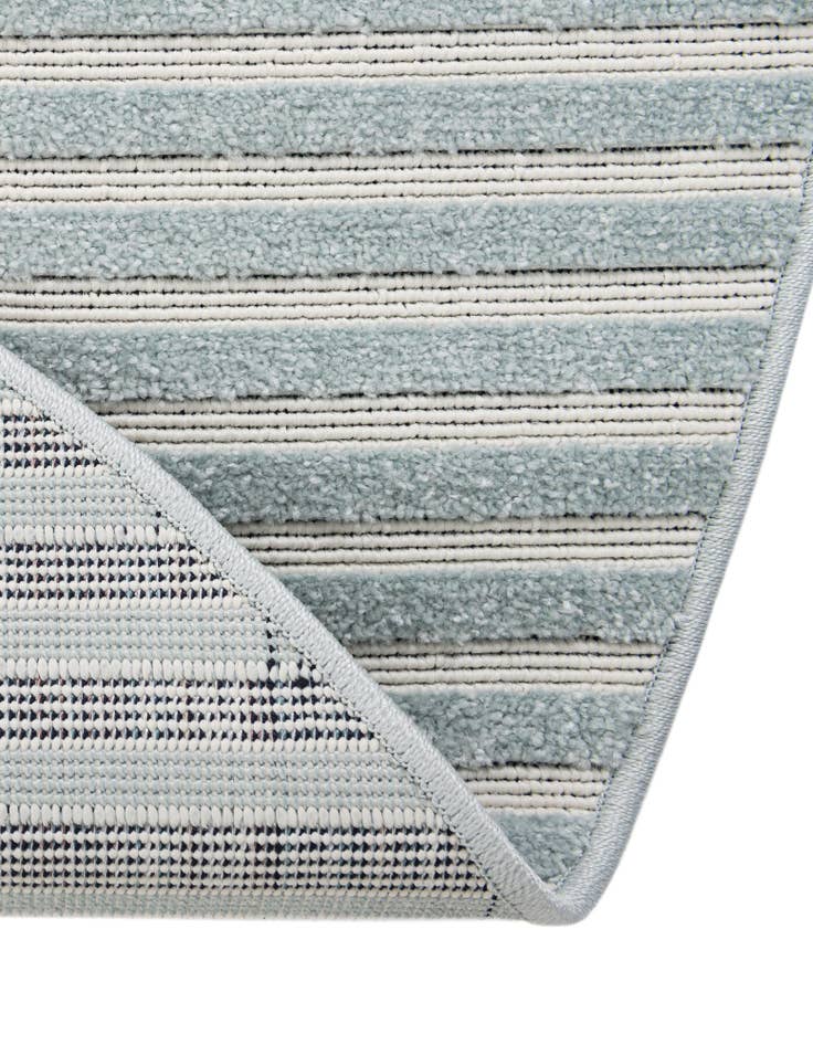Detail image of  3' x 3'  Washable Sabrina Soto Indoor / Outdoor Round Rug