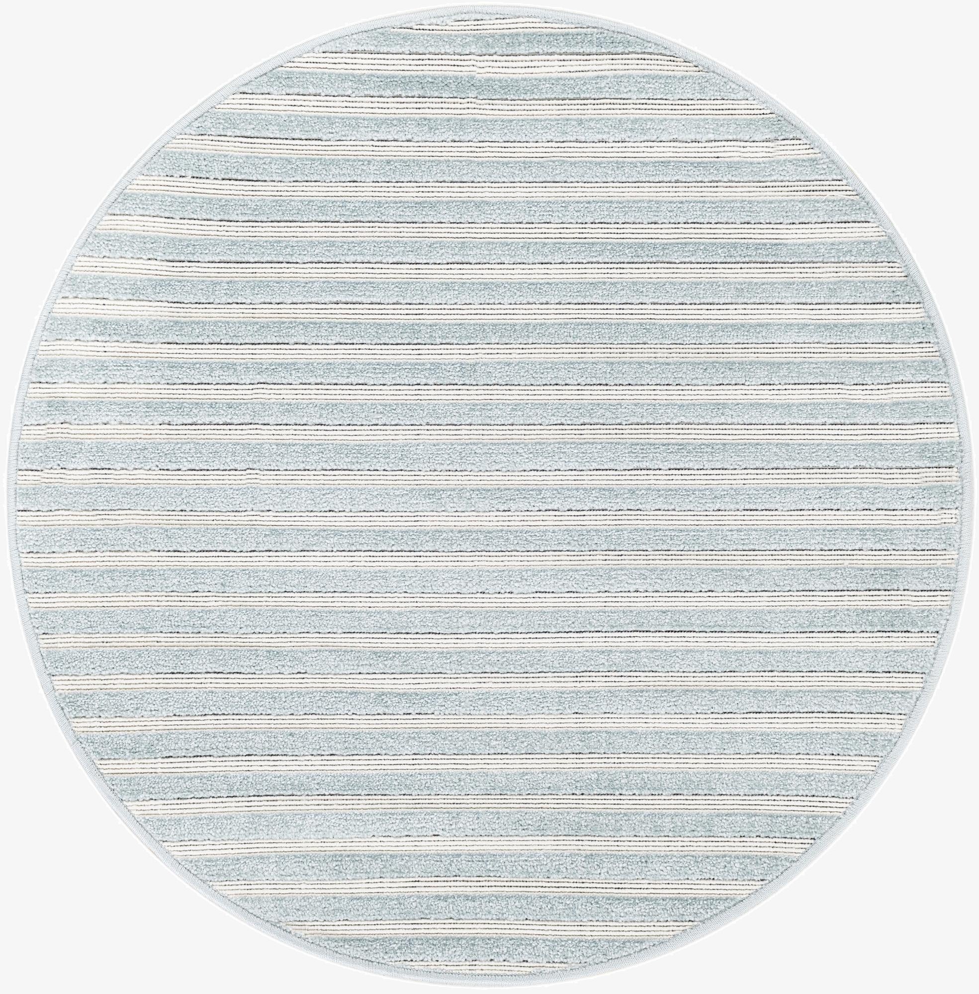  3' x 3'  Washable Sabrina Soto Indoor / Outdoor Round Rug