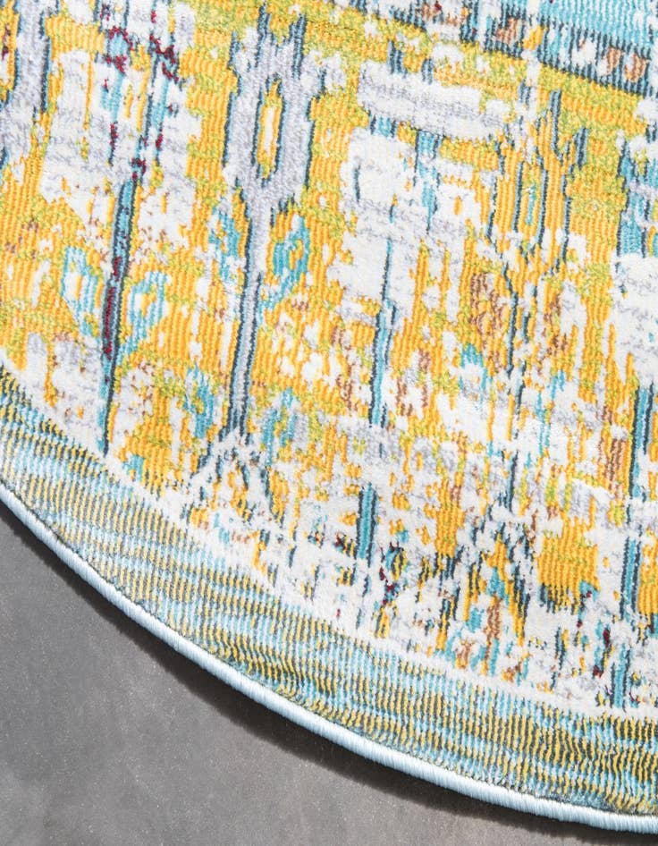 Detail image of  5' 5 x 5' 5 Santiago Round Rug