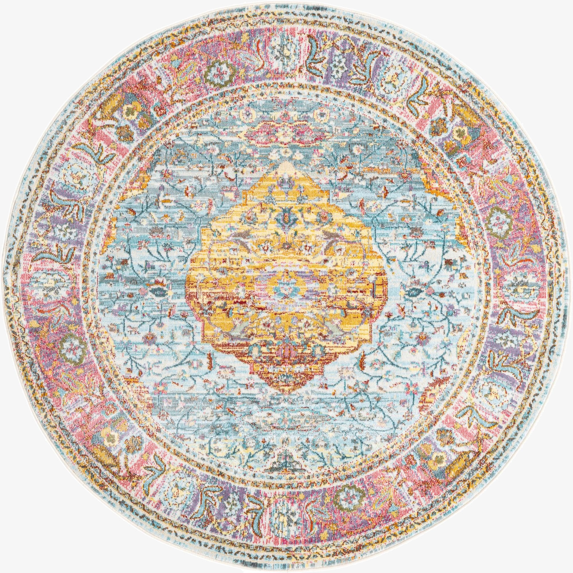  5' 5 x 5' 5 Santiago Round Rug