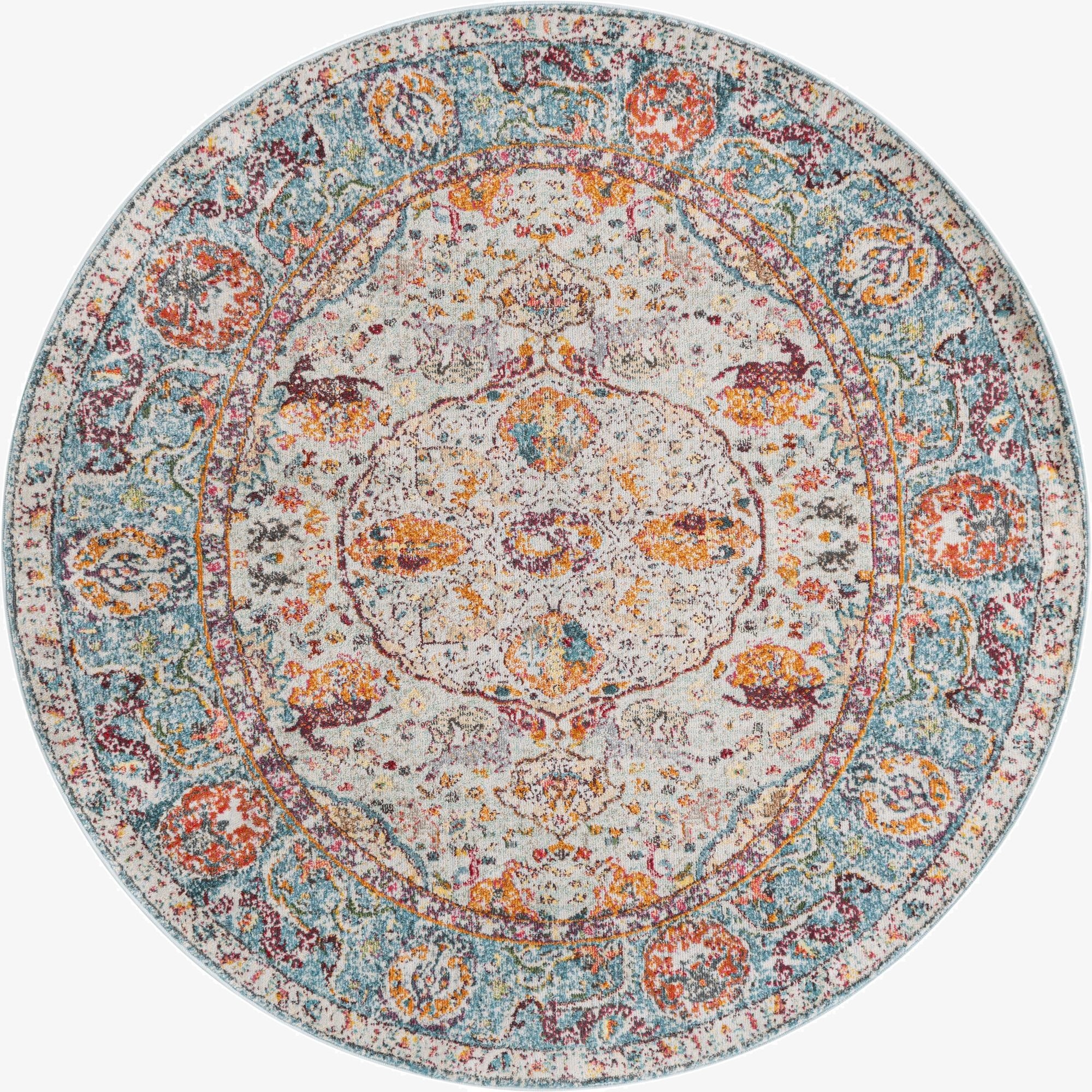  6' x 6' Santiago Round Rug