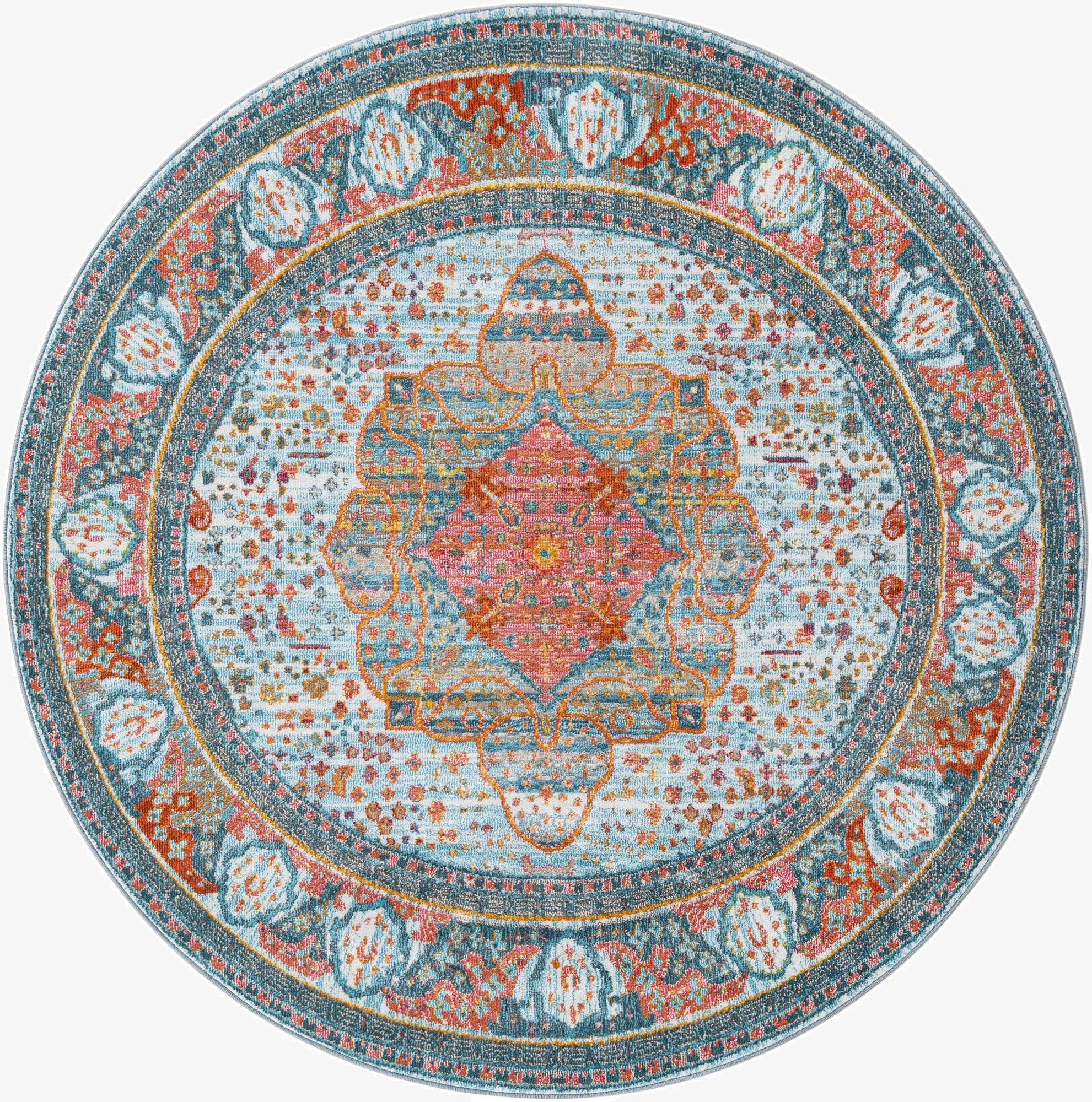  6' x 6' Santiago Round Rug