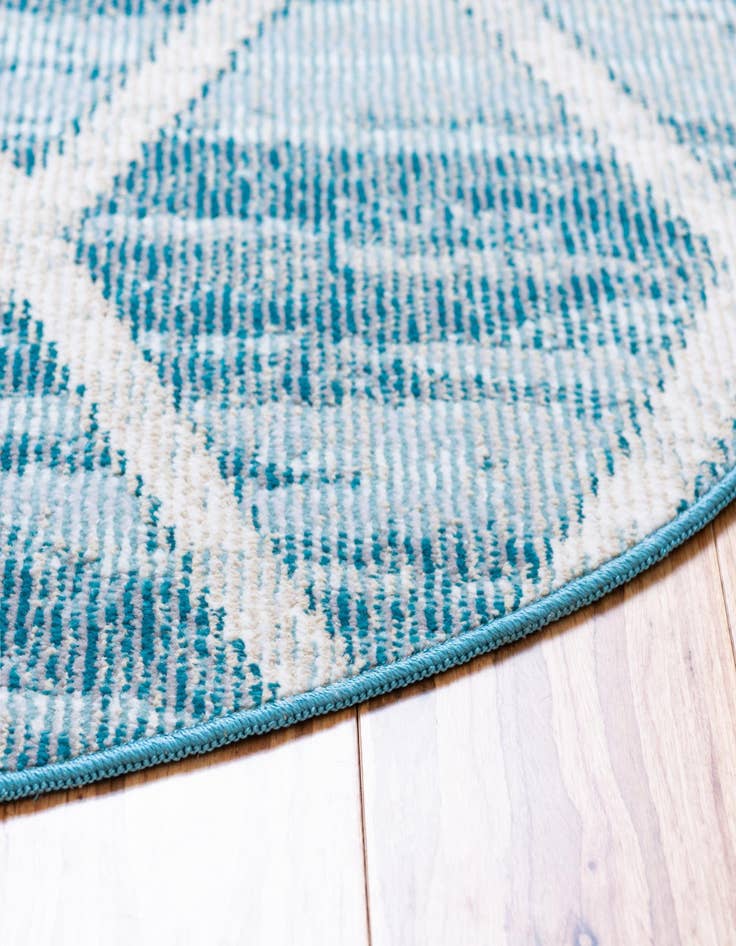 Detail image of  7' x 7' Starlight Round Rug