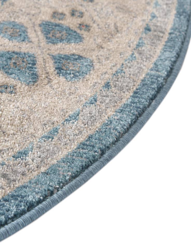 Detail image of  7' 3 x 7' 3 Viola Round Rug